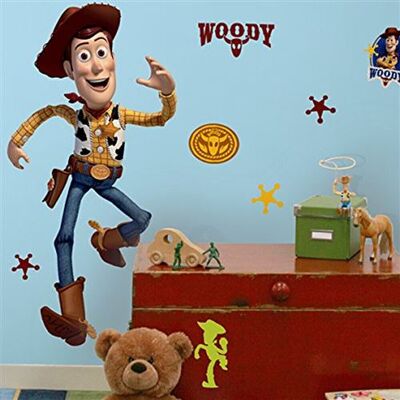 Roommates MY AGENCIES Stickers géant Woody Toy Story Disney Multicolors - Publicité Roommates MY AGENCIES Stickers géant Woody Toy Story Disney Multicolors - Publicité