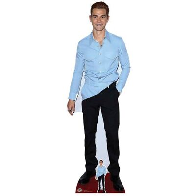 Non communiqué STAR CUTOUTS Figurine en carton KJ Apa - Haut 178 cm Bleu - Publicité Non communiqué STAR CUTOUTS Figurine en carton KJ Apa - Haut 178 cm Bleu - Publicité