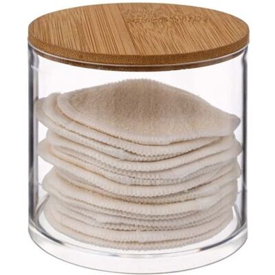 Non communiqué FIVE Simply Smart - Boîte 14 Cotons Réutilisables "Beauty" 9cm Transparent - Publicité Non communiqué FIVE Simply Smart - Boîte 14 Cotons Réutilisables "Beauty" 9cm Transparent - Publicité