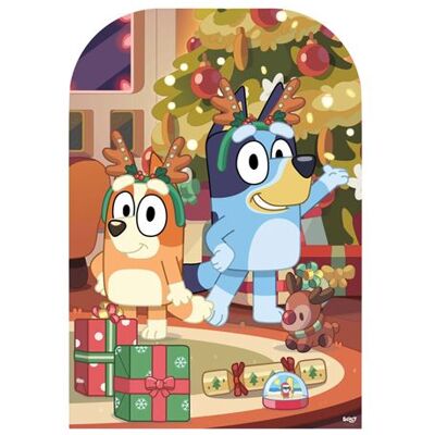 Iconicgreats - Bluey And Bingo - 131cm Hauteur - Silhouette en carton - Publicité Iconicgreats - Bluey And Bingo - 131cm Hauteur - Silhouette en carton - Publicité