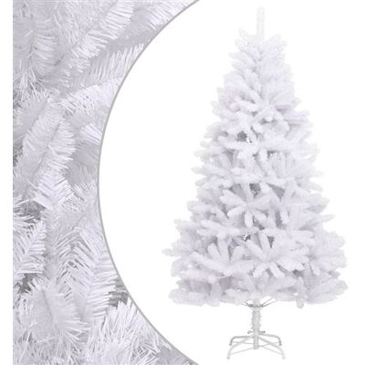 Non communiqué vidaXL Sapin de Noël artificiel à charnières avec support blanc 210 cm, arbre de Noël, arbre de Noël artificiel, ornement de Noël, décoration de Noël Blanc - Publicité Non communiqué vidaXL Sapin de Noël artificiel à charnières avec support blanc 210 cm, arbre de Noël, arbre de Noël artificiel, ornement de Noël, décoration de Noël Blanc - Publicité