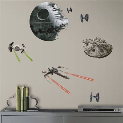 Roommates MY AGENCIES 20 Stickers Vaisseaux Empire et Rebel Star Wars Multicolors - Publicité Roommates MY AGENCIES 20 Stickers Vaisseaux Empire et Rebel Star Wars Multicolors - Publicité
