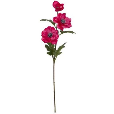 Non communiqué Atmosphera Créateur d'intérieur - Fleur Artificielle "3 Anémones" 69cm Rose Fuchsia Rose - Publicité Non communiqué Atmosphera Créateur d'intérieur - Fleur Artificielle "3 Anémones" 69cm Rose Fuchsia Rose - Publicité