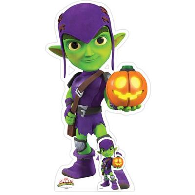 Non communiqué STAR CUTOUTS Figurine en carton Green Goblin – Spidey et ses amis extraordinaires - Haut 95 cm Vert - Publicité Non communiqué STAR CUTOUTS Figurine en carton Green Goblin – Spidey et ses amis extraordinaires - Haut 95 cm Vert - Publicité