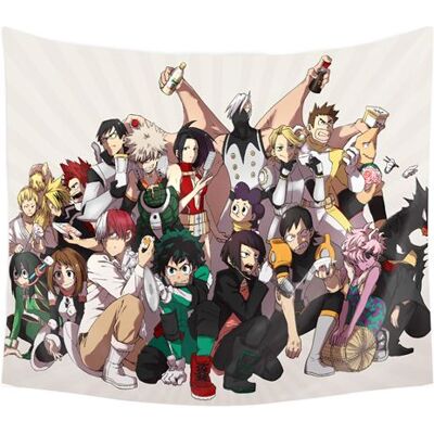 Non communiqué Tapisserie murale en polyester My Hero Academia décorations pour la maison – 130*150cm (#A1905) - Publicité Non communiqué Tapisserie murale en polyester My Hero Academia décorations pour la maison – 130*150cm (#A1905) - Publicité