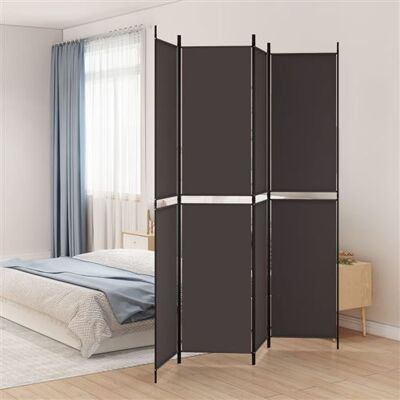 Non communiqué vidaXL Cloison de Séparation 4 Panneaux Séparateur de Pièce Pliable Diviseur Écran d'Intimité Paravent Décoration Salon Marron 200x220 cm Tissu Marron - Publicité Non communiqué vidaXL Cloison de Séparation 4 Panneaux Séparateur de Pièce Pliable Diviseur Écran d'Intimité Paravent Décoration Salon Marron 200x220 cm Tissu Marron - Publicité