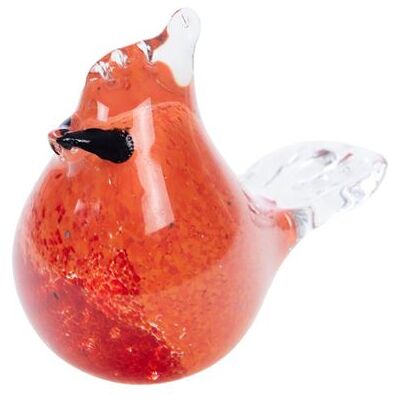 Non communiqué Statue : Oiseau crète rouge sulfure - Amadeus - Rouge - Verre Rouge - Publicité Non communiqué Statue : Oiseau crète rouge sulfure - Amadeus - Rouge - Verre Rouge - Publicité