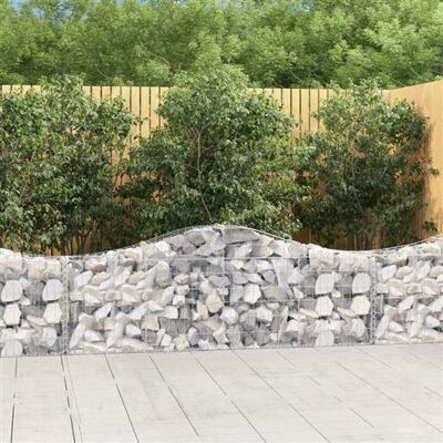 vidaXL Paniers à gabions 12 pcs Argent - Gabions de jardin - Publicité vidaXL Paniers à gabions 12 pcs Argent - Gabions de jardin - Publicité