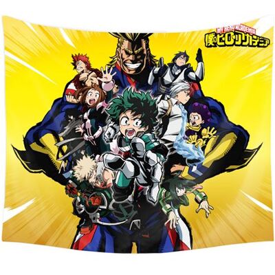 Non communiqué Tapisserie murale en polyester My Hero Academia décorations pour la maison – 130*150cm (#A1906) - Publicité Non communiqué Tapisserie murale en polyester My Hero Academia décorations pour la maison – 130*150cm (#A1906) - Publicité