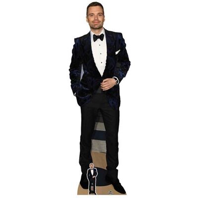 Non communiqué STAR CUTOUTS Figurine en carton Sebastian Stan - Haut 184 cm Noir - Publicité Non communiqué STAR CUTOUTS Figurine en carton Sebastian Stan - Haut 184 cm Noir - Publicité