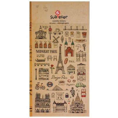 Rayher Stickers Midnight Paris - Publicité Rayher Stickers Midnight Paris - Publicité