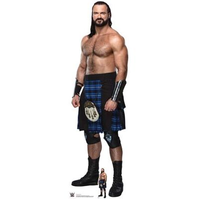 Iconicgreats - Drew Mcintyre - Silhouette en Carton - Publicité Iconicgreats - Drew Mcintyre - Silhouette en Carton - Publicité