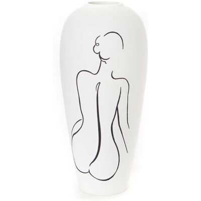 Non communiqué Vase femme blanc mate - Amadeus - Blanc - Résine Blanc - Publicité Non communiqué Vase femme blanc mate - Amadeus - Blanc - Résine Blanc - Publicité