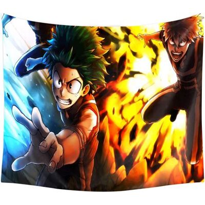 Non communiqué Tapisserie murale en polyester My Hero Academia décorations pour la maison – 230*150cm (#A1902) - Publicité Non communiqué Tapisserie murale en polyester My Hero Academia décorations pour la maison – 230*150cm (#A1902) - Publicité