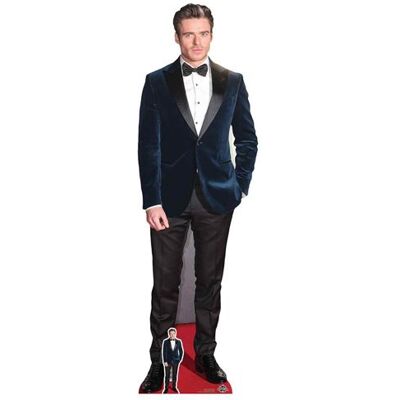 Non communiqué STAR CUTOUTS Figurine en carton Richard Madden Veste Bleue en velours - Haut 179 cm Noir - Publicité Non communiqué STAR CUTOUTS Figurine en carton Richard Madden Veste Bleue en velours - Haut 179 cm Noir - Publicité