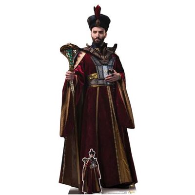 Générique STAR CUTOUTS Figurine en carton Jaffar Aladdin Disney Hauteur 189 CM Noir - Publicité Générique STAR CUTOUTS Figurine en carton Jaffar Aladdin Disney Hauteur 189 CM Noir - Publicité