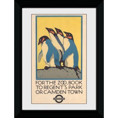 GB Eye Transport For London Zoo 50x70cm - affiche - Publicité GB Eye Transport For London Zoo 50x70cm - affiche - Publicité