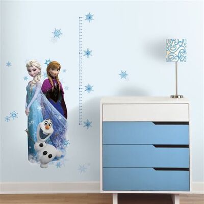 Sticker mural RoomMates Disney Frost - Multicolore, 98x42cm - Publicité Sticker mural RoomMates Disney Frost - Multicolore, 98x42cm - Publicité