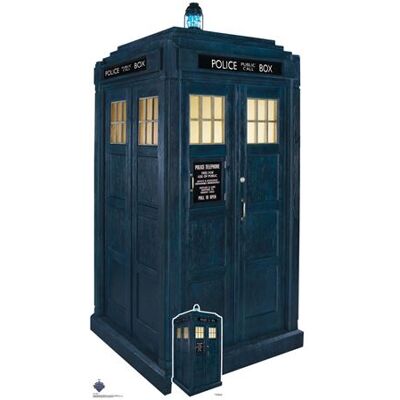 Non communiqué STAR CUTOUTS Figurine en carton Tardis Police - Doctor Who - Haut 173 cm Multicolors - Publicité Non communiqué STAR CUTOUTS Figurine en carton Tardis Police - Doctor Who - Haut 173 cm Multicolors - Publicité