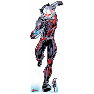 Générique STAR CUTOUTS Figurine en carton comics Disney Avengers Antman H 179 CM Rouge - Publicité Générique STAR CUTOUTS Figurine en carton comics Disney Avengers Antman H 179 CM Rouge - Publicité
