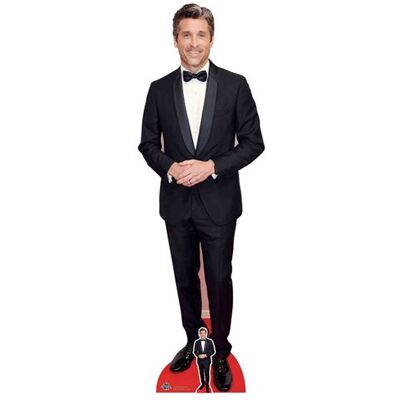Non communiqué STAR CUTOUTS Figurine en carton Patrick Dempsey acteur amércain en Costume élégant - Haut 183 cm Noir - Publicité Non communiqué STAR CUTOUTS Figurine en carton Patrick Dempsey acteur amércain en Costume élégant - Haut 183 cm Noir - Publicité