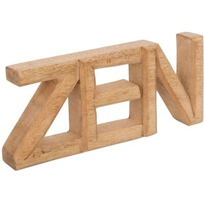 Non communiqué Atmosphera - Mot à poser en bois ZEN - Beige - ZEN Beige - Publicité Non communiqué Atmosphera - Mot à poser en bois ZEN - Beige - ZEN Beige - Publicité