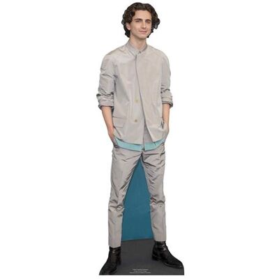 Non communiqué STAR CUTOUTS Figurine en carton Timothée Hal Chalamet Avec Un Gilet Gris - Haut 90 cm Multicolors - Publicité Non communiqué STAR CUTOUTS Figurine en carton Timothée Hal Chalamet Avec Un Gilet Gris - Haut 90 cm Multicolors - Publicité