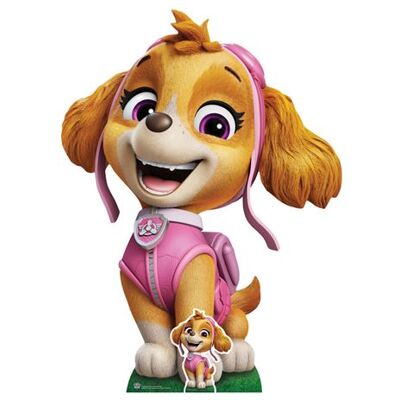 Iconicgreats - Skye Air Rescue Puppy - 121cm - 89cm - Silhouette en carton - Publicité Iconicgreats - Skye Air Rescue Puppy - 121cm - 89cm - Silhouette en carton - Publicité