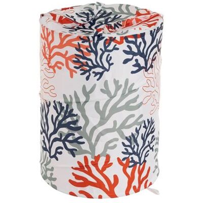 Non communiqué Corbeille de bain pliable en polyester panier à linge avec motif floral multicolore - Diamètre 40 x Hauteur 55 cm-JUANIO- Multicolore - Publicité Non communiqué Corbeille de bain pliable en polyester panier à linge avec motif floral multicolore - Diamètre 40 x Hauteur 55 cm-JUANIO- Multicolore - Publicité