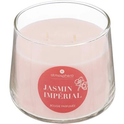 Non communiqué Atmosphera Créateur d'intérieur - Bougie Parfumée en Verre "Izor" 300g Jasmin - Publicité Non communiqué Atmosphera Créateur d'intérieur - Bougie Parfumée en Verre "Izor" 300g Jasmin - Publicité