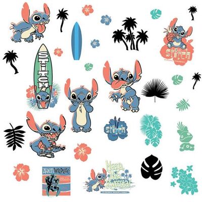 Non communiqué MY AGENCIES Stickers repositionnables - Lilo et Stitch - Stitch Surf - 13 cm x 26 cm Multicolors - Publicité Non communiqué MY AGENCIES Stickers repositionnables - Lilo et Stitch - Stitch Surf - 13 cm x 26 cm Multicolors - Publicité