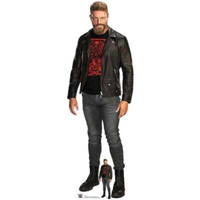 Non communiqué STAR CUTOUTS Figurine en carton Edge tout de noir vêtu - Catcheur WWE - Haut 196 cm Noir - Publicité Non communiqué STAR CUTOUTS Figurine en carton Edge tout de noir vêtu - Catcheur WWE - Haut 196 cm Noir - Publicité