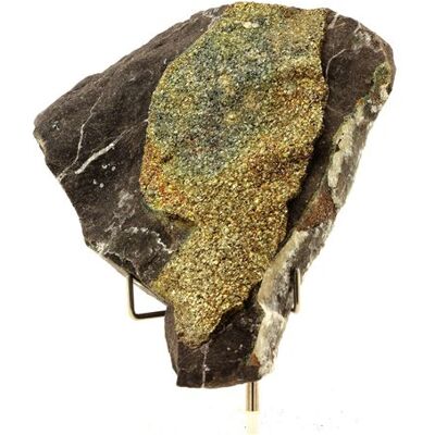 Non communiqué CHALCOPYRITE - Pierre Naturelle en Provenance de France, Anduze - Minéral de Cuivre et de Fer, Brillant et Coloré 1094.47 ct - Certificat d'Authenticité Inclus 100 x 92 x 20 mm - Publicité Non communiqué CHALCOPYRITE - Pierre Naturelle en Provenance de France, Anduze - Minéral de Cuivre et de Fer, Brillant et Coloré 1094.47 ct - Certificat d'Authenticité Inclus 100 x 92 x 20 mm - Publicité