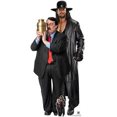 Iconicgreats The Undertaker Et Paul Bearer WWE Décor en Carton Taille Réelle Gratuit Mini Standee - Décor en Carton - Publicité Iconicgreats The Undertaker Et Paul Bearer WWE Décor en Carton Taille Réelle Gratuit Mini Standee - Décor en Carton - Publicité