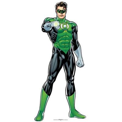 Standee Green Lantern de Comics - Iconicgreats - Publicité Standee Green Lantern de Comics - Iconicgreats - Publicité