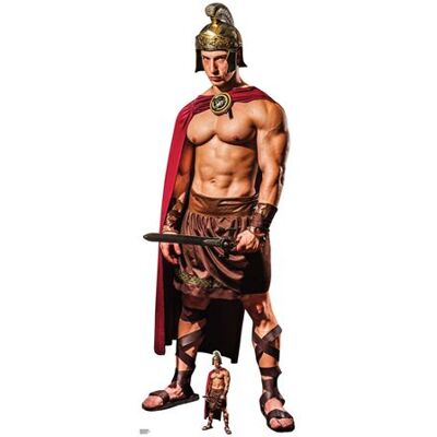 Iconicgreats - Gladiator Fighter - 186cm - Silhouette en carton - Publicité Iconicgreats - Gladiator Fighter - 186cm - Silhouette en carton - Publicité