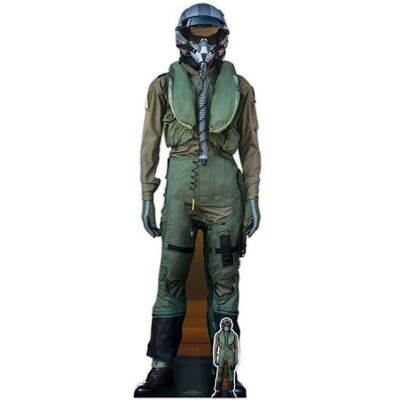 Non communiqué STAR CUTOUTS Figurine en carton Pilote de Chasse - Haut 176 cm Multicolors - Publicité Non communiqué STAR CUTOUTS Figurine en carton Pilote de Chasse - Haut 176 cm Multicolors - Publicité