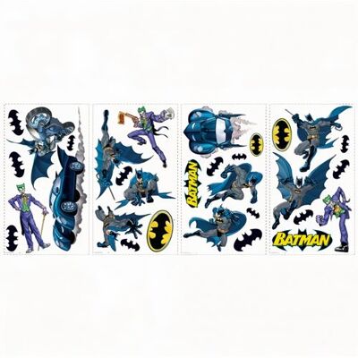 RoomMates stickers muraux Batman Gotham Guardian vinyle 31 pièces Multicolors - Publicité RoomMates stickers muraux Batman Gotham Guardian vinyle 31 pièces Multicolors - Publicité