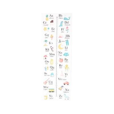 Non communiqué Atmosphera for Kids - Toise Enfant "Alphabet Les Règles" 78cm Multicolore Multicolore - Publicité Non communiqué Atmosphera for Kids - Toise Enfant "Alphabet Les Règles" 78cm Multicolore Multicolore - Publicité