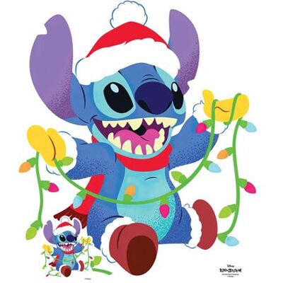 Non communiqué STAR CUTOUTS Figurine en carton - Noël - Disney Stitch - Haut 88 cm Bleu - Publicité Non communiqué STAR CUTOUTS Figurine en carton - Noël - Disney Stitch - Haut 88 cm Bleu - Publicité