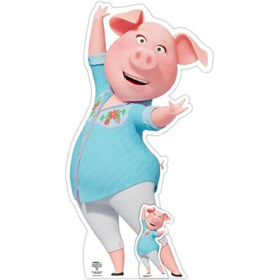 Non communiqué STAR CUTOUTS Figurine en carton Rosita Pig - Tous en Scène 2 - Haut 95 cm Multicolors - Publicité Non communiqué STAR CUTOUTS Figurine en carton Rosita Pig - Tous en Scène 2 - Haut 95 cm Multicolors - Publicité