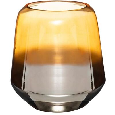 Non communiqué Atmosphera Créateur d'intérieur - Vase Design "Metalambre" 24cm Ambre & Argent Argent - Publicité Non communiqué Atmosphera Créateur d'intérieur - Vase Design "Metalambre" 24cm Ambre & Argent Argent - Publicité