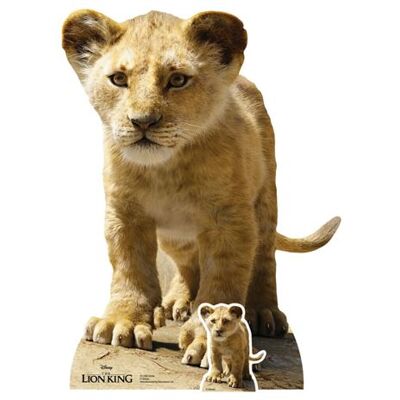 Générique STAR CUTOUTS Figurine en carton Disney Simba Le roi lion Hauteur 87 CM Multicolors - Publicité Générique STAR CUTOUTS Figurine en carton Disney Simba Le roi lion Hauteur 87 CM Multicolors - Publicité