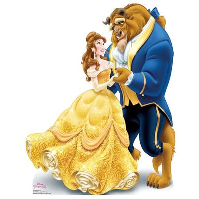 Générique STAR CUTOUTS Figurine en carton Disney La belle et la bête Hauteur 78 cm Multicolors - Publicité Générique STAR CUTOUTS Figurine en carton Disney La belle et la bête Hauteur 78 cm Multicolors - Publicité