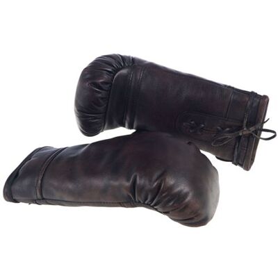 Gants de boxe en cuir Amadeus - 14x14 cm - Publicité Gants de boxe en cuir Amadeus - 14x14 cm - Publicité