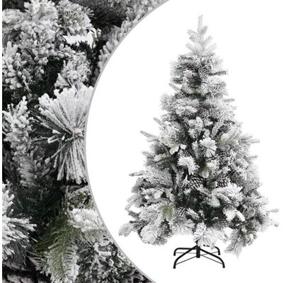 Non communiqué vidaXL Sapin de Noël à Flocons de Neige et Pommes de Pin Arbre de Noël Artificiel Décoration de Noël Ornement de Noël Jardin Patio 150 cm PVC/PE Vert - Publicité Non communiqué vidaXL Sapin de Noël à Flocons de Neige et Pommes de Pin Arbre de Noël Artificiel Décoration de Noël Ornement de Noël Jardin Patio 150 cm PVC/PE Vert - Publicité