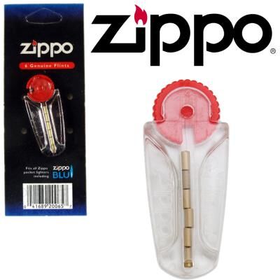 6 pierres pour Zippo Multicolore - Publicité 6 pierres pour Zippo Multicolore - Publicité