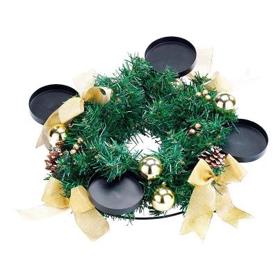 Britesta - Advent Wreath - Gold Ornaments - Advent wreath - Publicité Britesta - Advent Wreath - Gold Ornaments - Advent wreath - Publicité