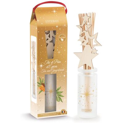 Parfum d'intérieur Esteban Bouquet parfumé Thé et Pain d'épices Multicolore - Publicité Parfum d'intérieur Esteban Bouquet parfumé Thé et Pain d'épices Multicolore - Publicité