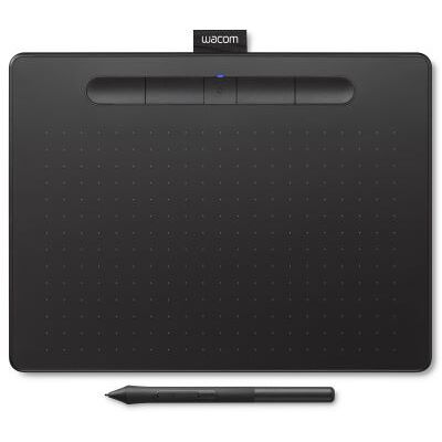 Tablette Wacom Intuos M Bluetooth Noire avec Stylet - Publicité Tablette Wacom Intuos M Bluetooth Noire avec Stylet - Publicité